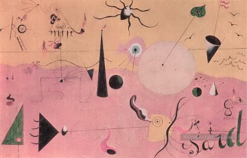 Joan Miró œuvres - Le chasseur Joan Miro